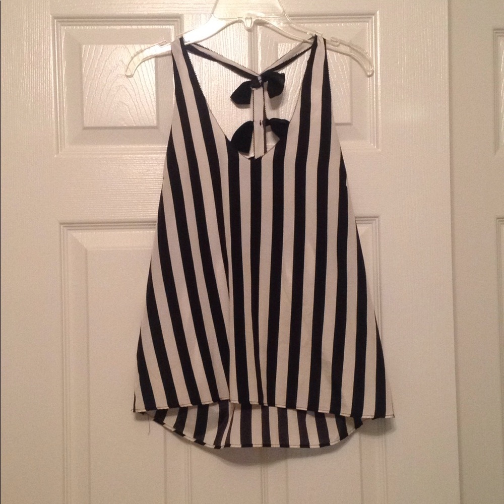 Black & white Striped top